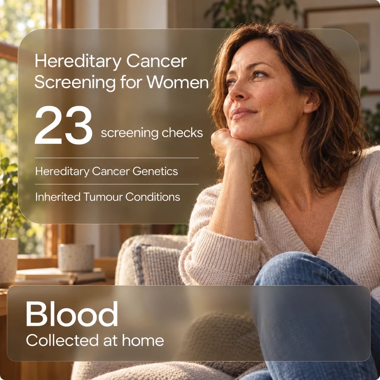 Hereditary Cancer Screening for Women: 23 screening checks