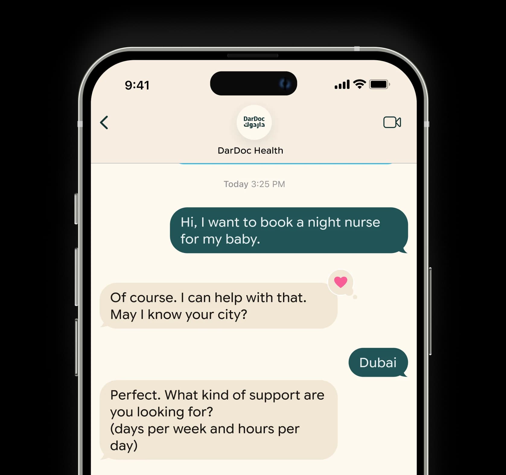 Tell us what you need. That's it.