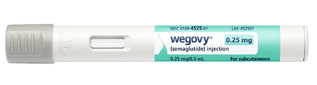 Wegovy 0.25 mg pen