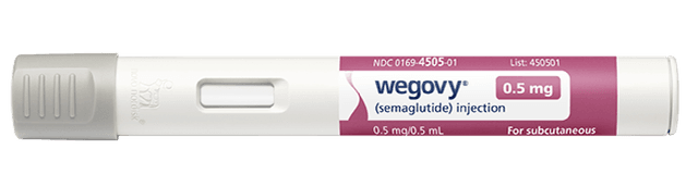 Wegovy 0.5 mg pen