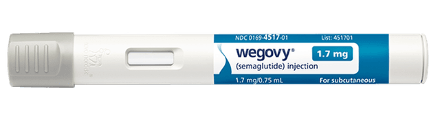 Wegovy 1.7 mg pen
