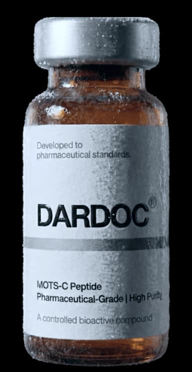DarDoc pharmaceutical-grade peptide vial