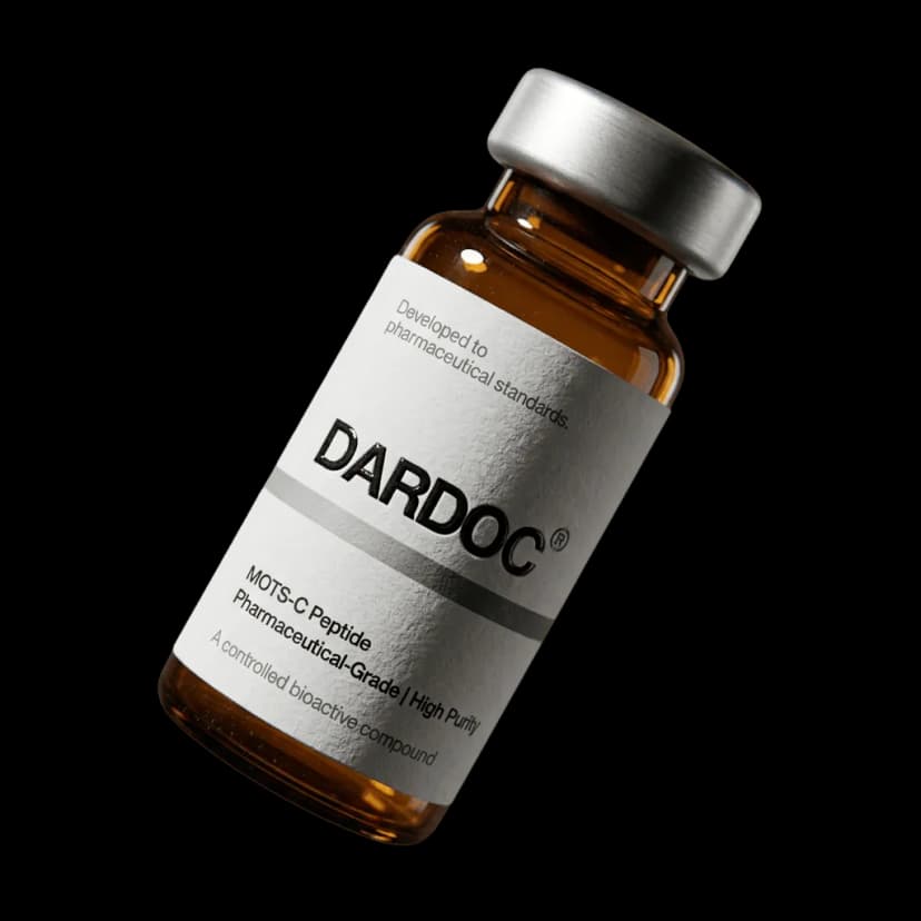 DarDoc Rx-grade peptide vial