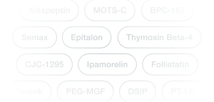 Peptide therapy benefits including energy, recovery and mental clarity