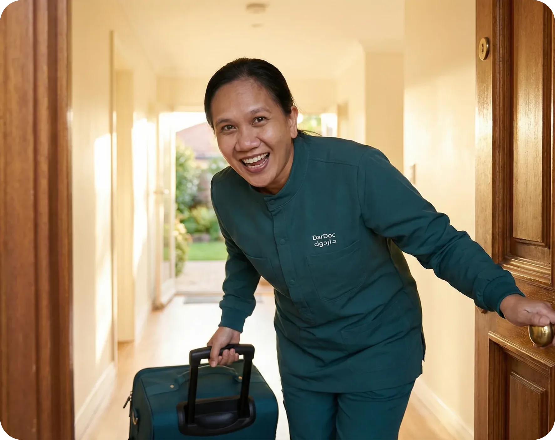 She arrives prepared, not guessing.